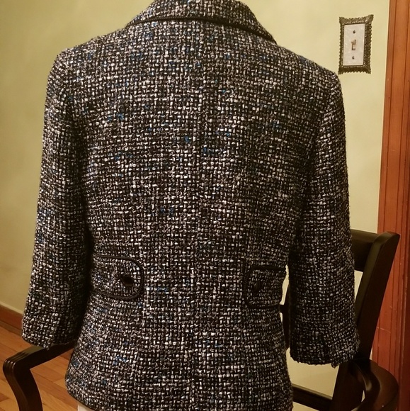 Tweed 3/4 sleeve spring coat from Nordstrom - Picture 2 of 5
